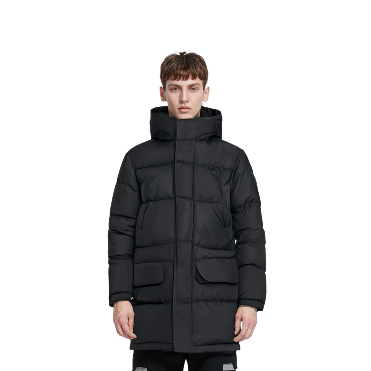 LACOSTE  Solid Color Hooded Down Jacket Casual Warm Outerwear. BH1960-97212 圖 5