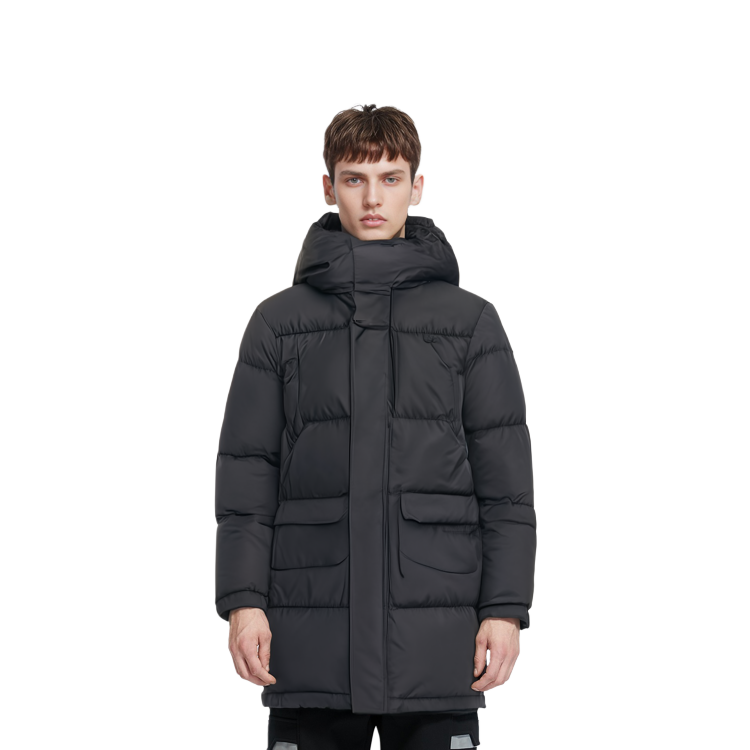 LACOSTE  Solid Color Hooded Down Jacket Casual Warm Outerwear. BH1960-97212 圖 6