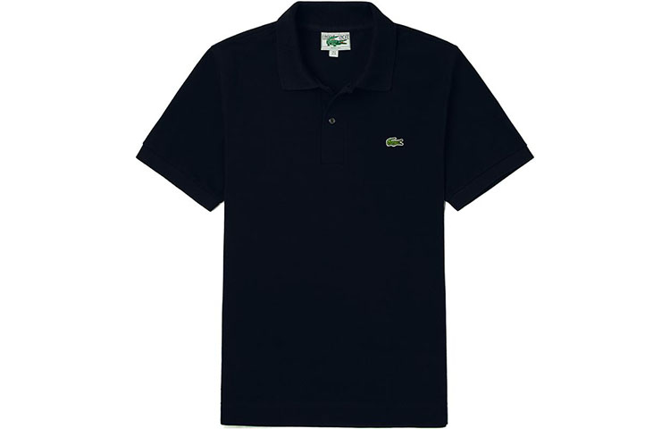 Shop LACOSTE 素色短袖POLO衫 L1221-1