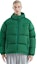 Shop LACOSTE 深綠色連帽羽絨外套 BH6245-CNQ