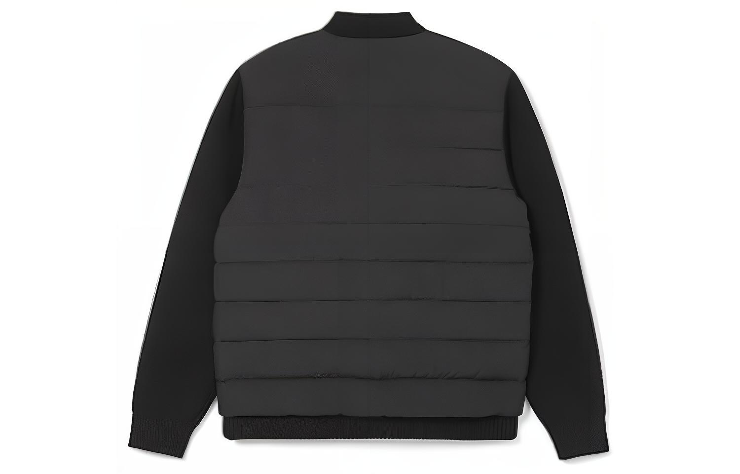 Lookbook LACOSTE 純色拉鍊長袖羽絨保暖外套。 BH6802031