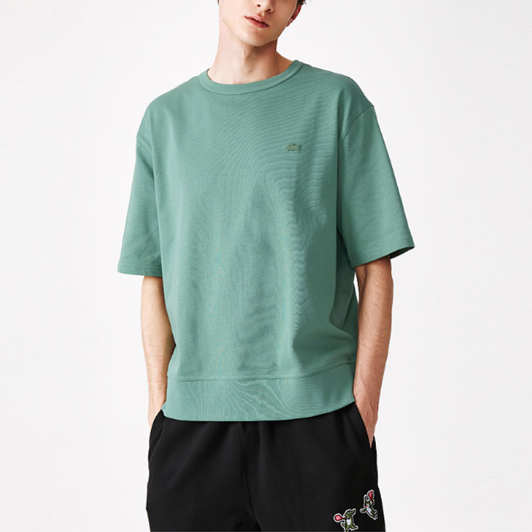 LACOSTE  Solid Crewneck Pullover T-Shirt TH0985 圖 5