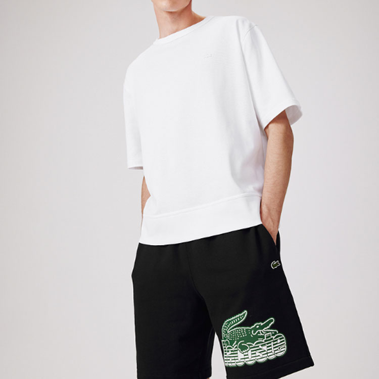 LACOSTE  Solid Crewneck Pullover T-Shirt TH0985 圖 9