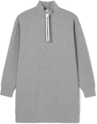 LACOSTE Solid Half-Zip High Collar Long-Sleeve Casual Sweatshirt Dress EF2581-132018 Purchase LACOSTE Solid Half-Zip High Collar Long-Sleeve Casual Sweatshirt Dress EF2581-132018