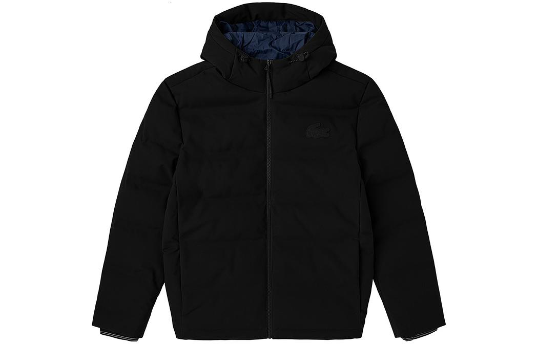 LACOSTE  Solid Zip-Up Hooded Puffer Jacket for Warmth. BH5181-031 圖 2