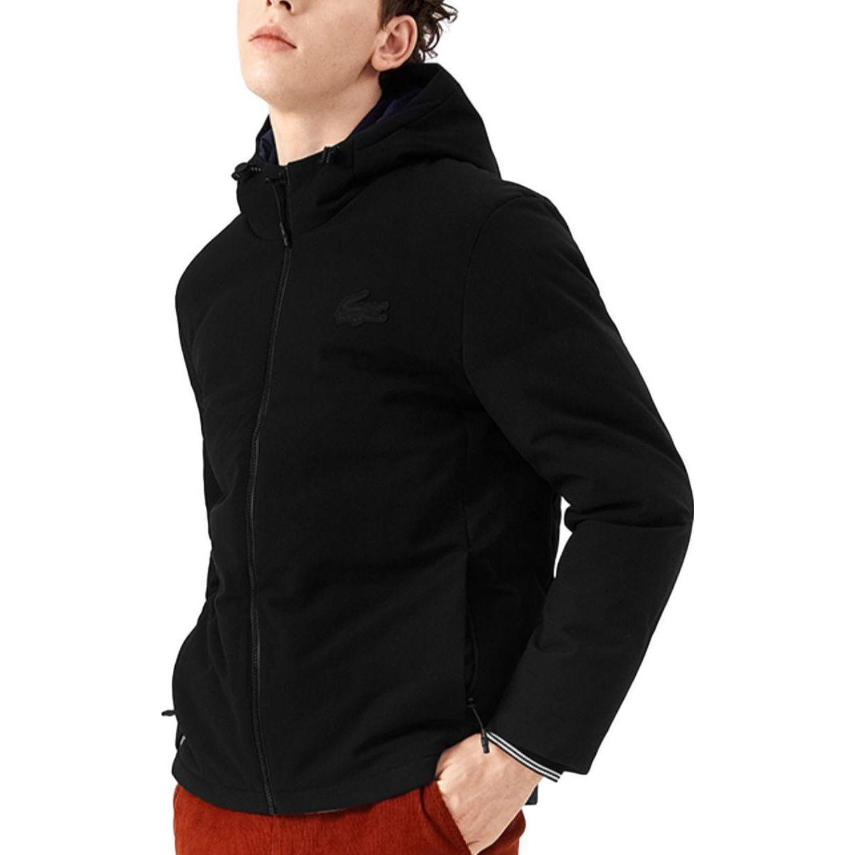 LACOSTE  Solid Zip-Up Hooded Puffer Jacket for Warmth. BH5181-031 圖 5