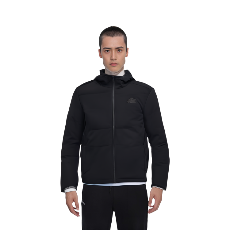 LACOSTE  Solid Zip-Up Hooded Puffer Jacket for Warmth. BH5181-031 圖 7