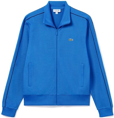 LACOSTE Solid Zip-Up Sweatshirt Warna Chaalis Biru SH1457-159605 Buy LACOSTE Solid Zip-Up Sweatshirt Warna Chaalis Biru SH1457-159605