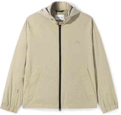 LACOSTE SS22休閒卡其色拉鍊連帽長袖外套 - 長袖外套 BH2577-C5U Order LACOSTE SS22休閒卡其色拉鍊連帽長袖外套 - 長袖外套 BH2577-C5U