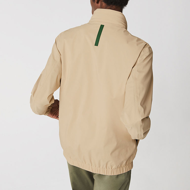 Purchase LACOSTE SS22休閒卡其色拉鍊連帽長袖外套 - 長袖外套 BH2577-C5U