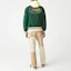 Lookbook LACOSTE SS22 纯色徽标补丁长袖棒球夹克 BH2798-PQK