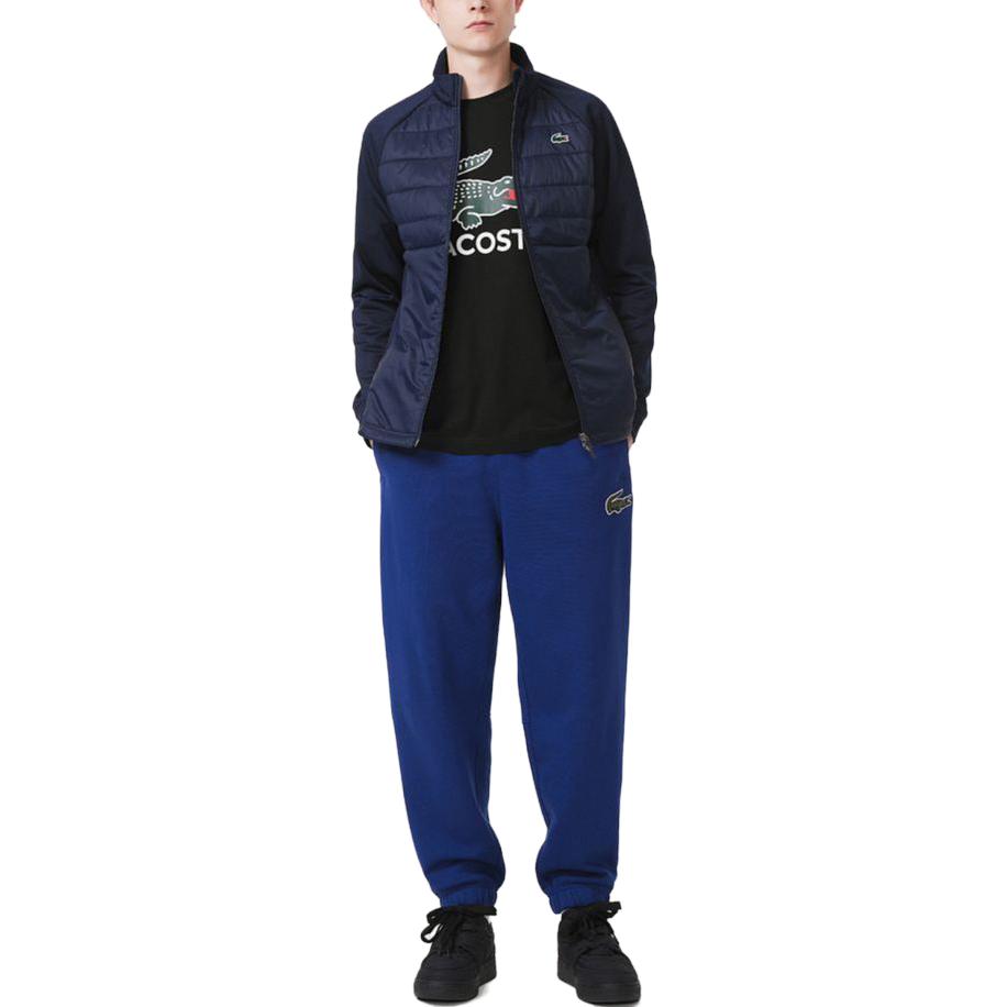 Details for LACOSTE  Stand Collar Zip-Up Jacket Deep Navy Blue BH1043-423