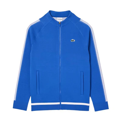 LACOSTE Stylish Versatile High-neck Casual Jacket in Radigue Blue SH7541-IXW