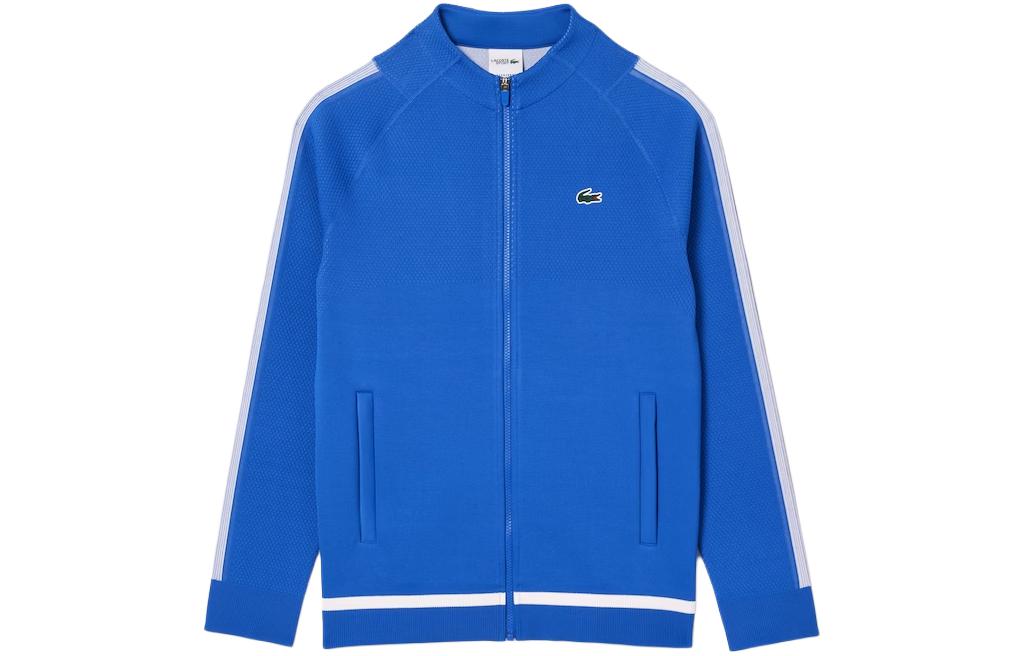 Order LACOSTE  Stylish Versatile High-neck Casual Jacket in Radigue Blue SH7541-IXW