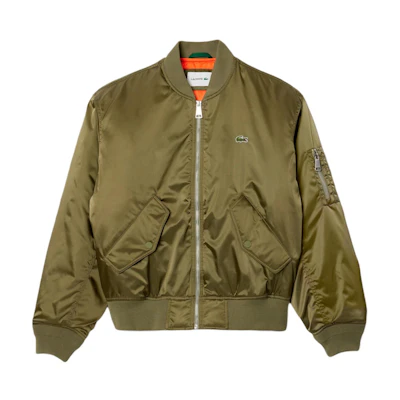 LACOSTE Waterproof Pilot Jacket Brown BH7165-BMY