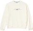 Order LACOSTE Sudadera Blanca Ajustada Logo Bordado Manga Larga. SH3878-70V