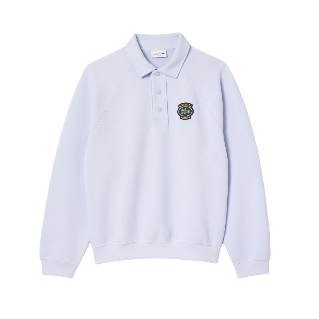 Lacoste Badge Raglan Sweatshirt Phoenix Blue SH7881-J2G