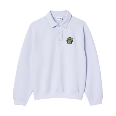 Lacoste Badge Raglan Sweatshirt Phoenix Blue SH7881-J2G