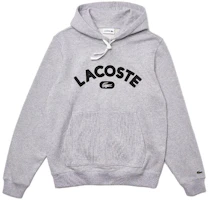 Lacoste Big Logo Hoodie with Lettering (France Crocodile Brand) SH6876240 Lacoste Big Logo Hoodie with Lettering (France Crocodile Brand) SH6876240