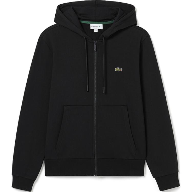 Lacoste Black Breathable Comfortable Hoodie Long Sleeve Sweatshirt SH1642-031 圖 2