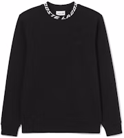 Order Lacoste 黑色字母Logo長袖圓領運動衫 SH5690-031