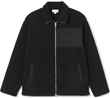 Lacoste Black Logo Casual Loose-Fit Long-Sleeve Jacket SH6804-031 Lacoste Black Logo Casual Loose-Fit Long-Sleeve Jacket SH6804-031