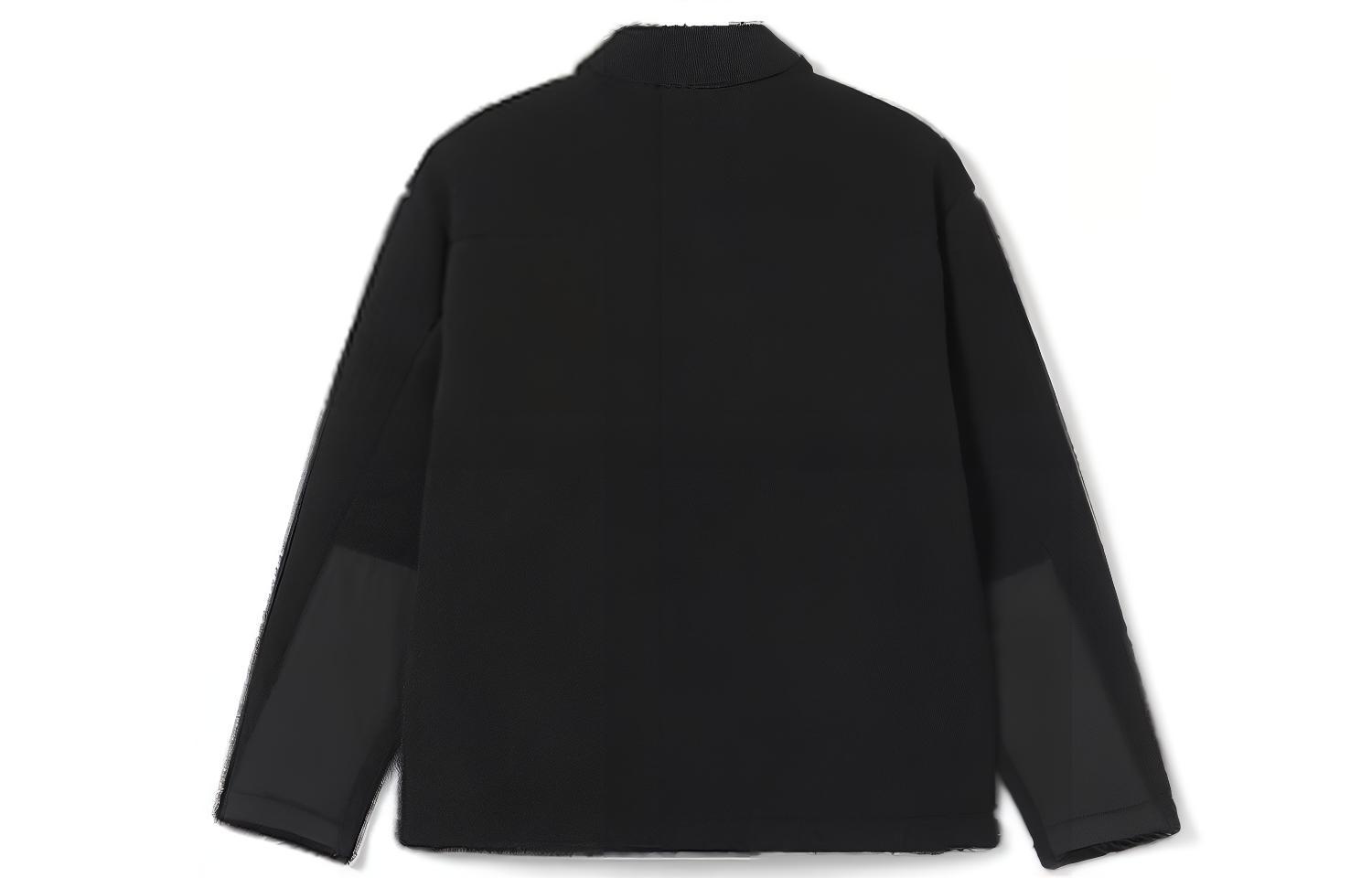 Lookbook Lacoste Black Logo Casual Loose-Fit Long-Sleeve Jacket SH6804-031