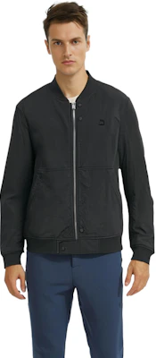 Chaqueta Negra Lacoste Lisa con Cremallera y Cuello Alto. BH0977-031 Details for Chaqueta Negra Lacoste Lisa con Cremallera y Cuello Alto. BH0977-031
