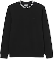 Lacoste Black SS23 Solid Color Crewneck Long-Sleeve Sweatshirt SH5690 Lacoste Black SS23 Solid Color Crewneck Long-Sleeve Sweatshirt SH5690