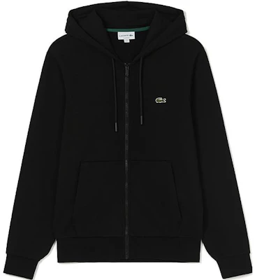Lacoste 黑色拉鍊連帽外套 休閒百搭基礎款 SH2566-CB8-031 Buy Lacoste 黑色拉鍊連帽外套 休閒百搭基礎款 SH2566-CB8-031