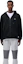 Sizing Lacoste 黑色拉鍊連帽外套 休閒百搭基礎款 SH2566-CB8-031