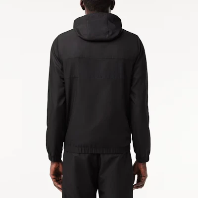 Lacoste Black Zip-Up Hoodie Jacket with Logo BH3466-8VM Shop Lacoste Black Zip-Up Hoodie Jacket with Logo BH3466-8VM