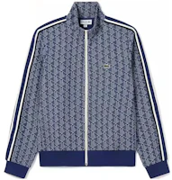 Lacoste Blue Embroidered Logo Long Sleeve Sweatshirt SH1368-QIE Lacoste Blue Embroidered Logo Long Sleeve Sweatshirt SH1368-QIE