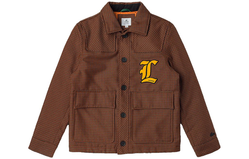 Lacoste Brown Casual Comfortable Long-Sleeve Jacket BH7289 圖 2