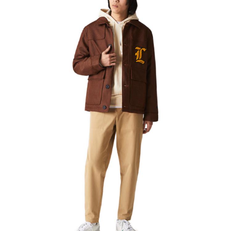 Lacoste Brown Casual Comfortable Long-Sleeve Jacket BH7289 圖 3