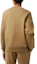 Shop Lacoste Brown Crewneck Long-Sleeve Sweatshirt with Animal Patch Design SH9608SIX