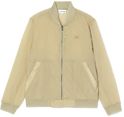 Lacoste Brown Solid Zip-Up Stand Collar Jacket BH0977-KU4 Buy Lacoste Brown Solid Zip-Up Stand Collar Jacket BH0977-KU4