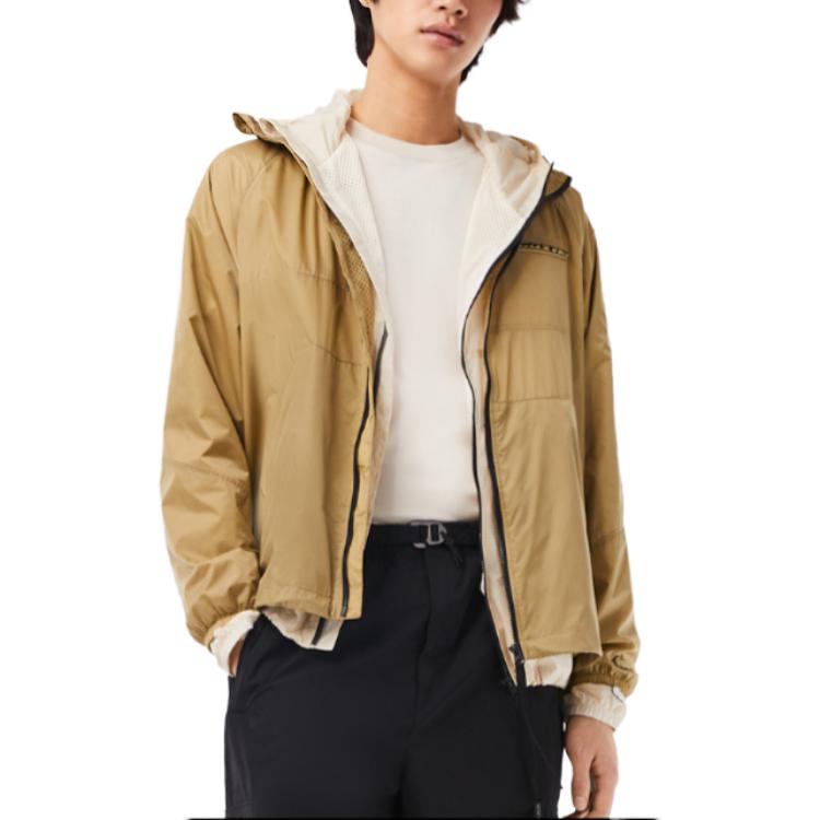 Lacoste Casual Khaki Hoodie Jacket Unisex BH0122-165239 圖 3