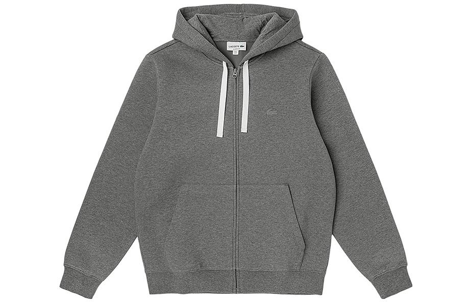 Lacoste Classic Gray Hoodie - Stylish, Comfortable, Casual Sportswear SH8882-1VQ
