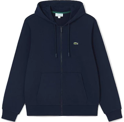 Lacoste Classic Navy Blue Logo Hoodie - Casual, Sporty, Retro Style SH2566-166 Buy Lacoste Classic Navy Blue Logo Hoodie - Casual, Sporty, Retro Style SH2566-166
