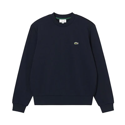 Lacoste Classic Retro Logo Embroidered Relaxed Fit Crewneck Sweatshirt SH1645