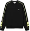 Buy Lacoste Colorblock Crewneck Pullover Sweatshirt Hitam SH1435