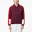 Lookbook Lacoste Colorblock Zip Hoodie Bordeaux/Red/White SH1301-IGW
