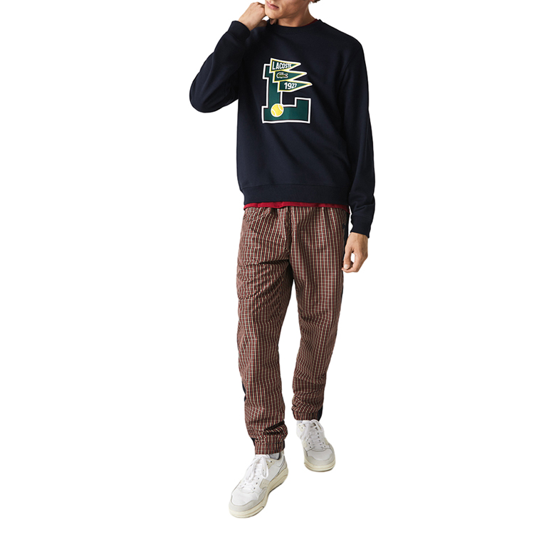 Lacoste Crewneck Pullover Sweatshirt with Graphic Lettering SH7419 圖 3