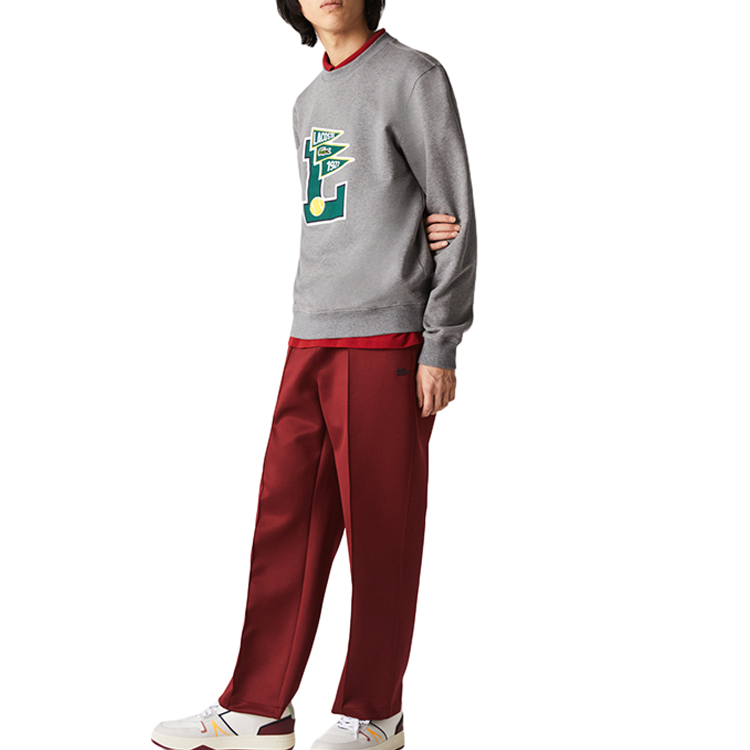Lacoste Crewneck Pullover Sweatshirt with Graphic Lettering SH7419 圖 8