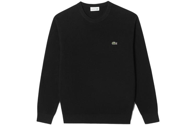LACOSTE Embroidered Crewneck Pullover Sweatshirt Long Sleeve AH396E-53N-031