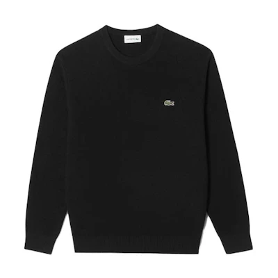 LACOSTE Embroidered Crewneck Pullover Sweatshirt Long Sleeve AH396E-53N-031