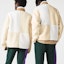 Purchase LACOSTE France Crocodile Colorblock Polo Long Sleeve Sweatshirt Beige Unisex SH9180-RV6