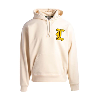 LACOSTE France Crocodile Logo Patch Cream Sweatshirt Unisex SH7288056
