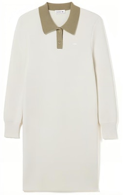Lacoste France FW23 Color-Block Collared Pullover Long Sleeve Dress EF9330 Purchase Lacoste France FW23 Color-Block Collared Pullover Long Sleeve Dress EF9330